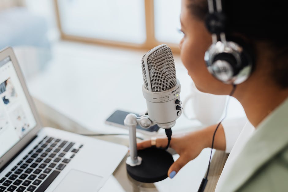 como hacer un podcast con tu movil y apps gratuitas