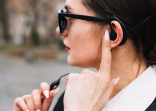 Auriculares de conducción ósea