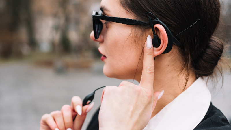 Auriculares de conducción ósea